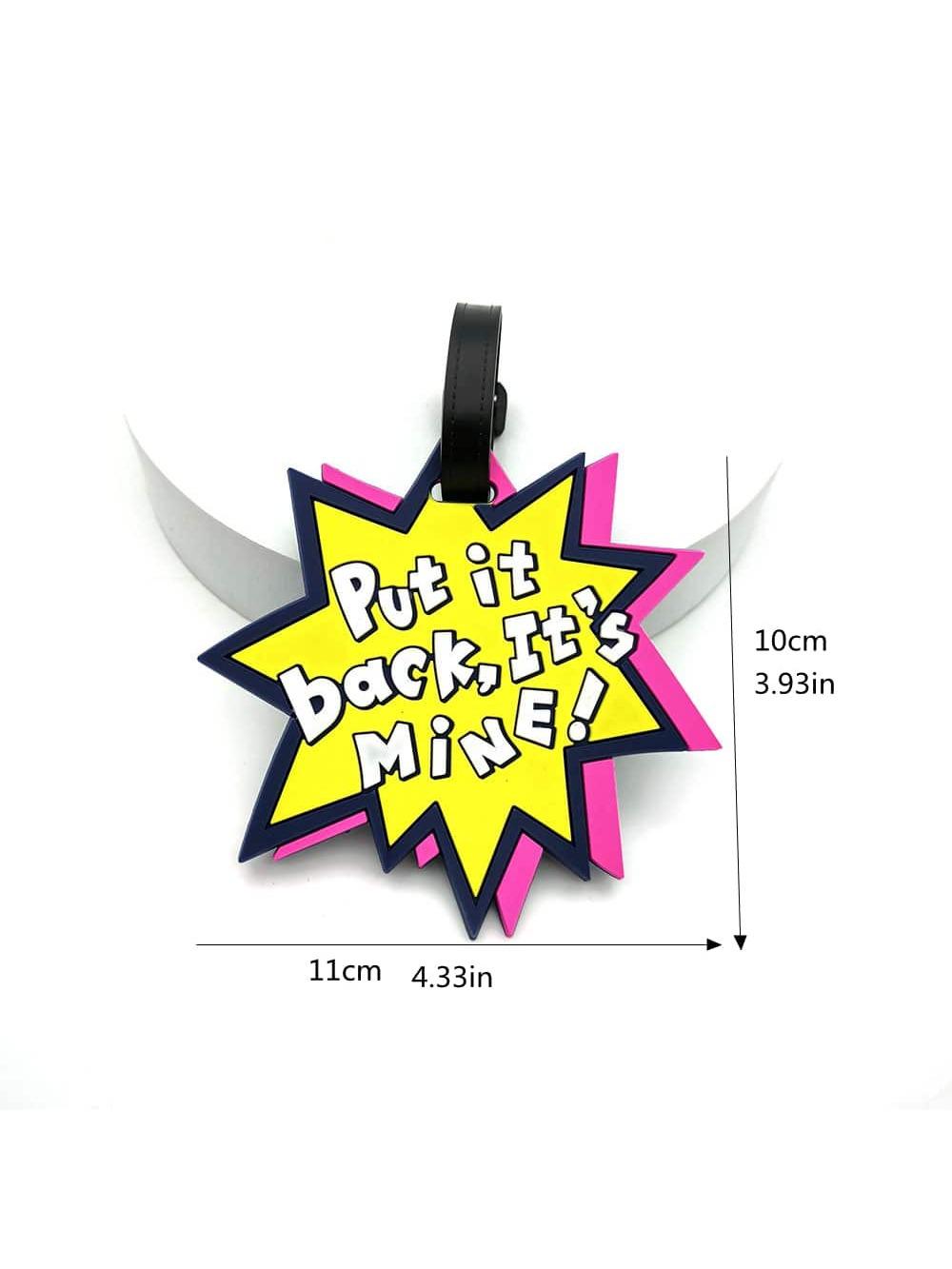 

Travel Anti-Lost Luggage Tag - Fashionable Name and Boarding Tag for Trolley Cases