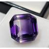 12 Ct Purple Amethyst Asscher Cut Beautiful Certified Loose Gemstone