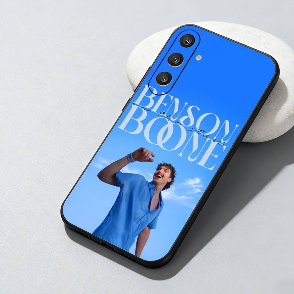 

B-Benson Singer B-Boone Phone Case For Samsung Galaxy A73,A72,A71,A70,A52,A51 Others Soft Black Cover Samsung a12