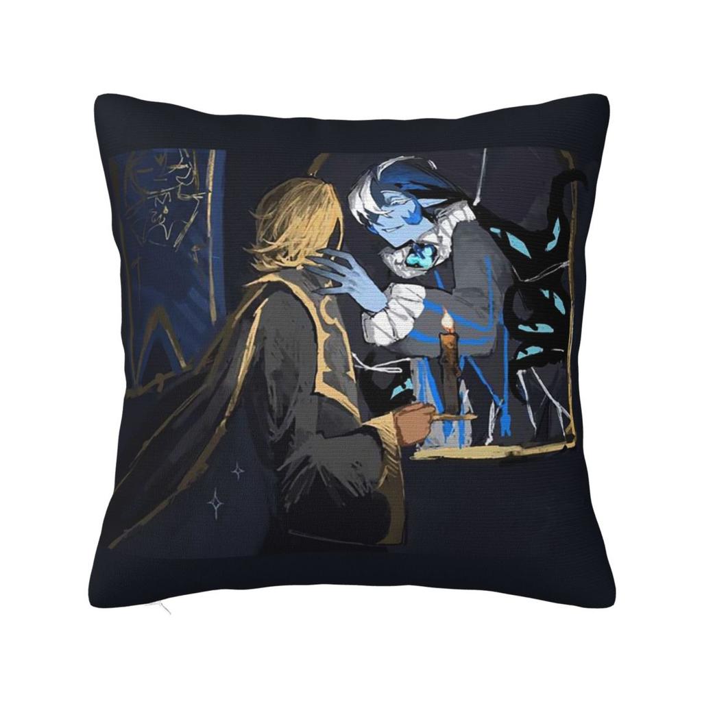 Game Cookie Run Kingdom Cartoon Square Pillowcase Cushion Cover Pillow Case Throw Pillow Cover for Home Sofa Living Room