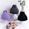 Candy Color Baby Hat Ins Korean Style Kids Beanie Stylish Outdoor Knitted Hat  For Children