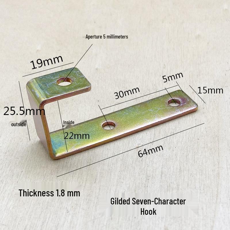 Cârlig Colțar Drept în Formă de L pentru Rama Foto pentru Agățare și Decorare