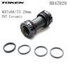 TOKEN Bicycle BB Ceramic Bearing Bottom Bracket, T47 68 73mm Frame, BB47R24 BB47R29 68mm 73mm 24mm 29mm TBT