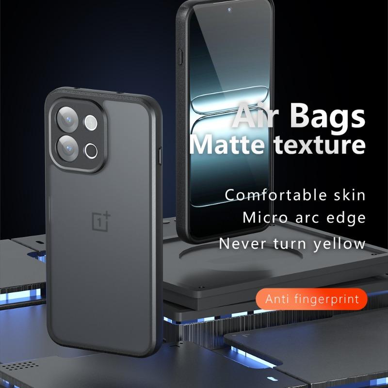 13t Matte Acrylic Case for Oneplus 13T 13 T 13s Luxury Shockproof Transparent Hard PC Cover for One Plus 13R ACE 5 Pro Bumper Shell