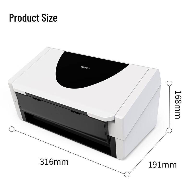 Deli DS401SF A4 Sheet-fed Document Scanner CN plug (adapter included)