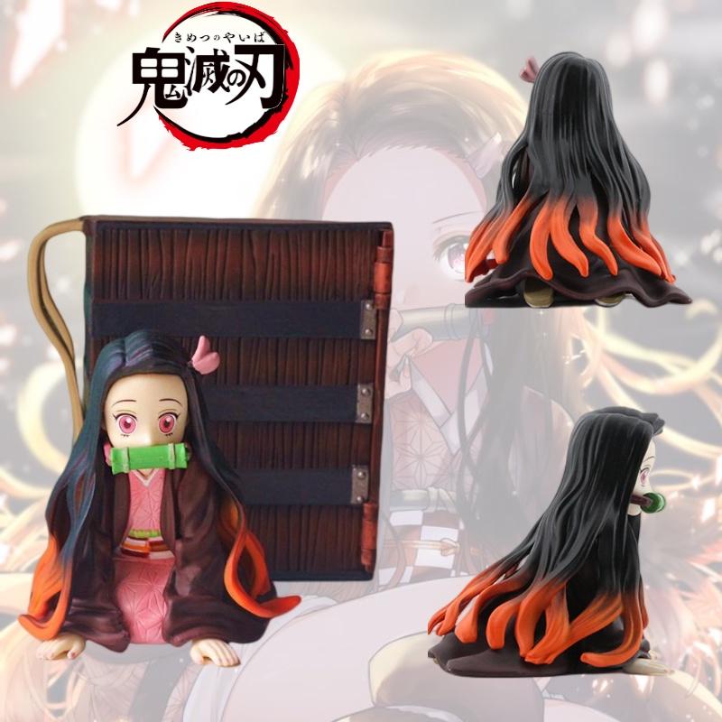 High-quality Pvc Nezuko Figure Perfect For Demon Slayer Fans