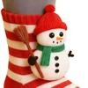 3D Strick Weihnachtsstrümpfe für Frauen Mädchen Neuheit 3D Weihnachtsmann Schneemann Rentier Weihnachten Boden Teppich Socken für Winter Feiertag Party Deko