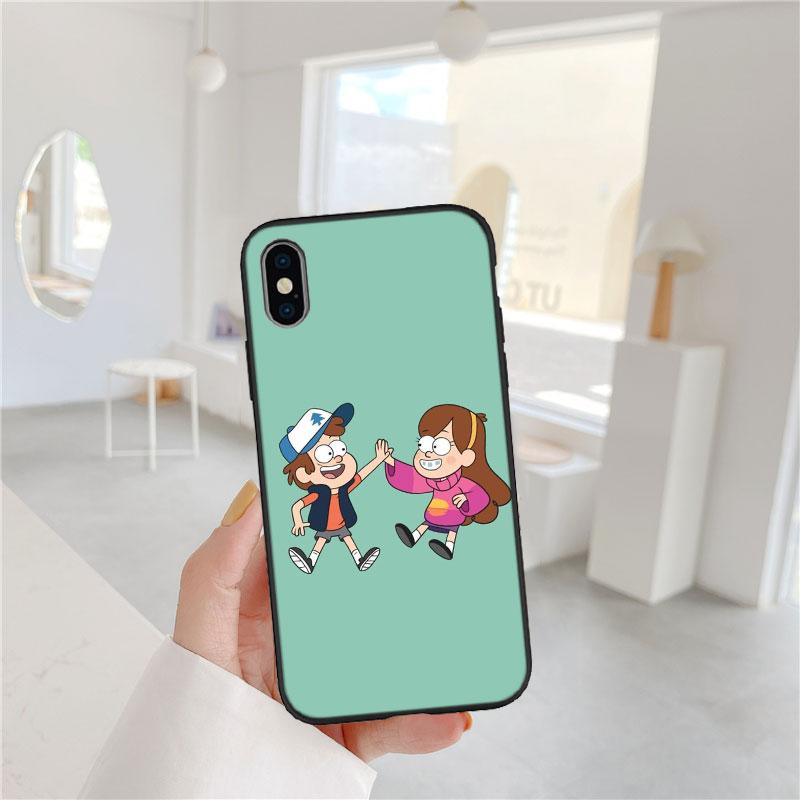BF63 G-Gravity F-Falls Soft Shell Phone Case for iPhone SE X XS XR 11 16E 17 Pro Max Air 8 7 6 6s Plus