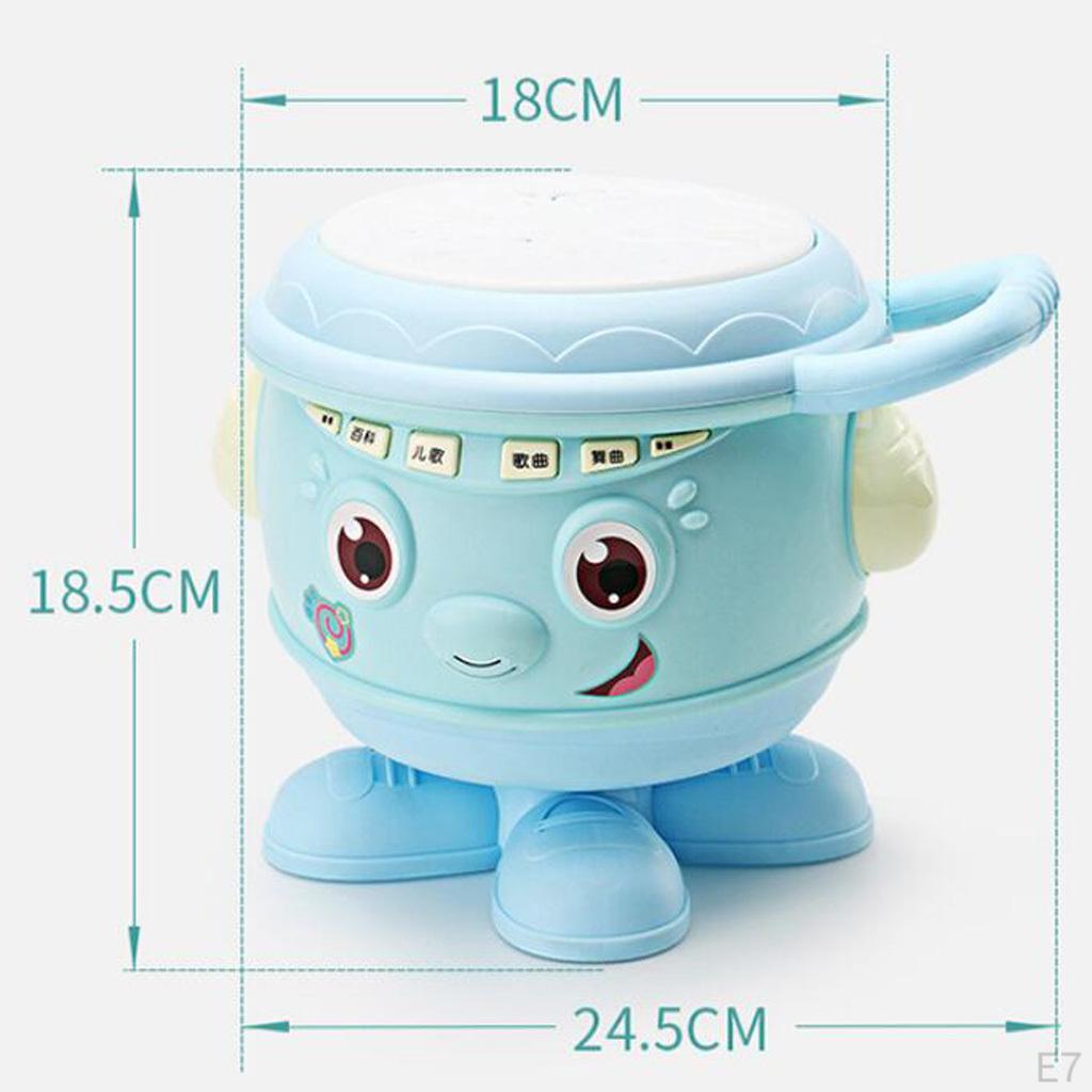Baby Musical Toy, Kids Clap Music Drum, Electronic Learning Toys, Size 24.5x18.5cm