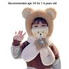 Winter Hat Scarf Mask Thicken Warm Beanies Fashion Ear Protection Cap  for Children