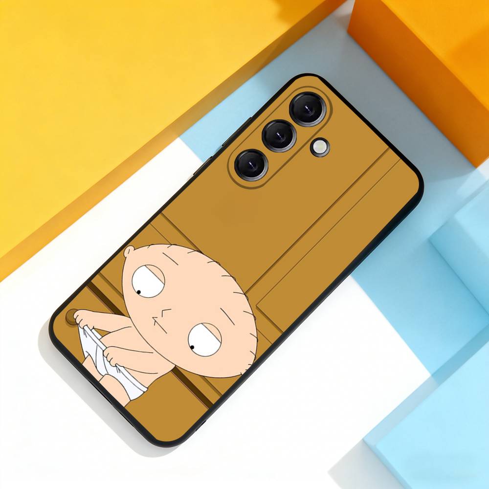 F-Family Funny G-Guy Funny Phone Case For Samsung Galaxy A 22,71,53,52,51,72,73,5G,Note,J7,8,9 Soft Black Cover