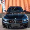 BMW F90 M5 LCI Facelift Dry Carbon Fiber Front Lip Spoiler
