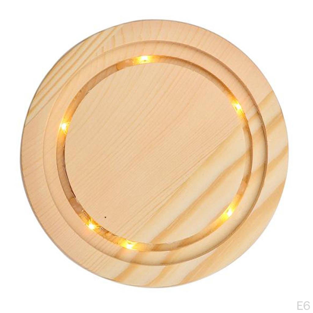 Cloche Tabletop Display Case Jar with Wooden Diy Craft Making Supplies