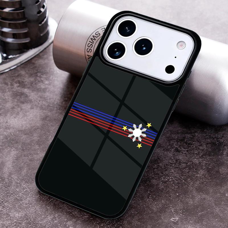 Philippines Flag Phone Case for iPhone 17 16 15 Pro Max Air 14 13 12 11 Plus Shockproof Capa Cover
