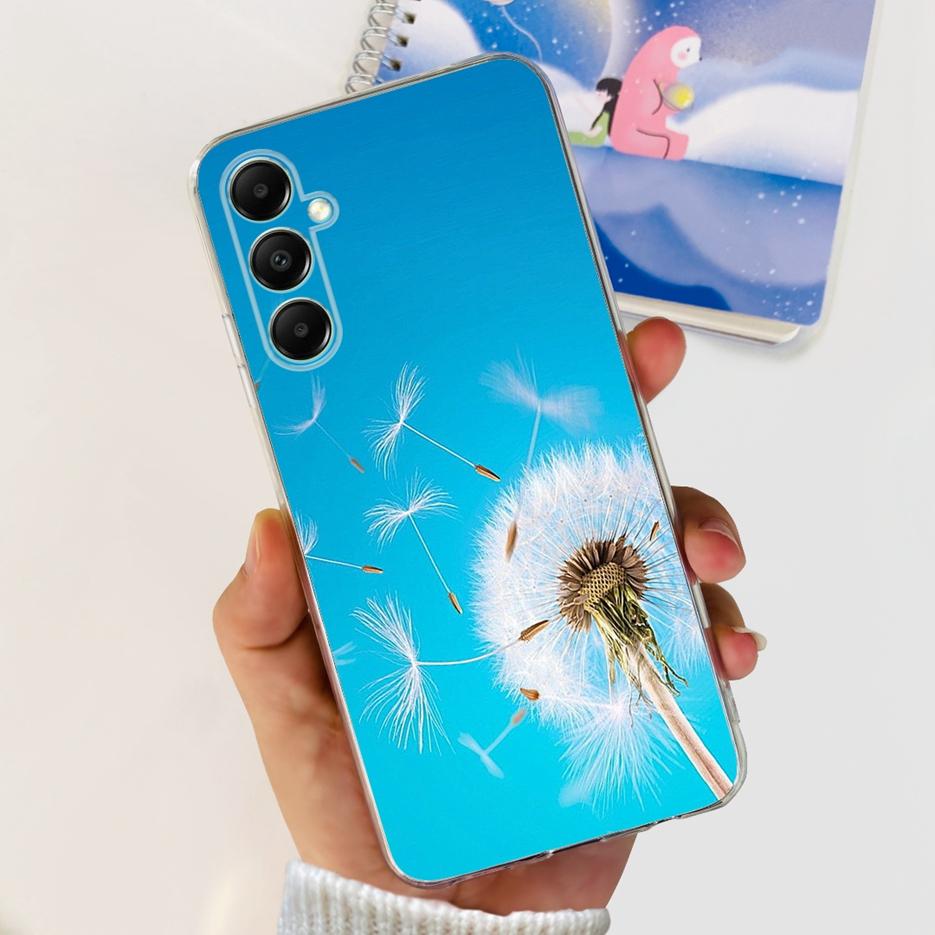 For Samsung Galaxy A05s Case SM-A057F Cute Cat Cartoon Cover Clear Silicone Phone Case For Samsung A05s A 05s Soft Fundas Bumper