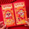 6pcs/set Traditional Spring Festival Red Envelope Chinese Style Lucky Money Packets  Lunar New Year