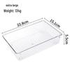 Acrylic Shelf Set with Cosmetic Organizer and Dorm Drawer Divider