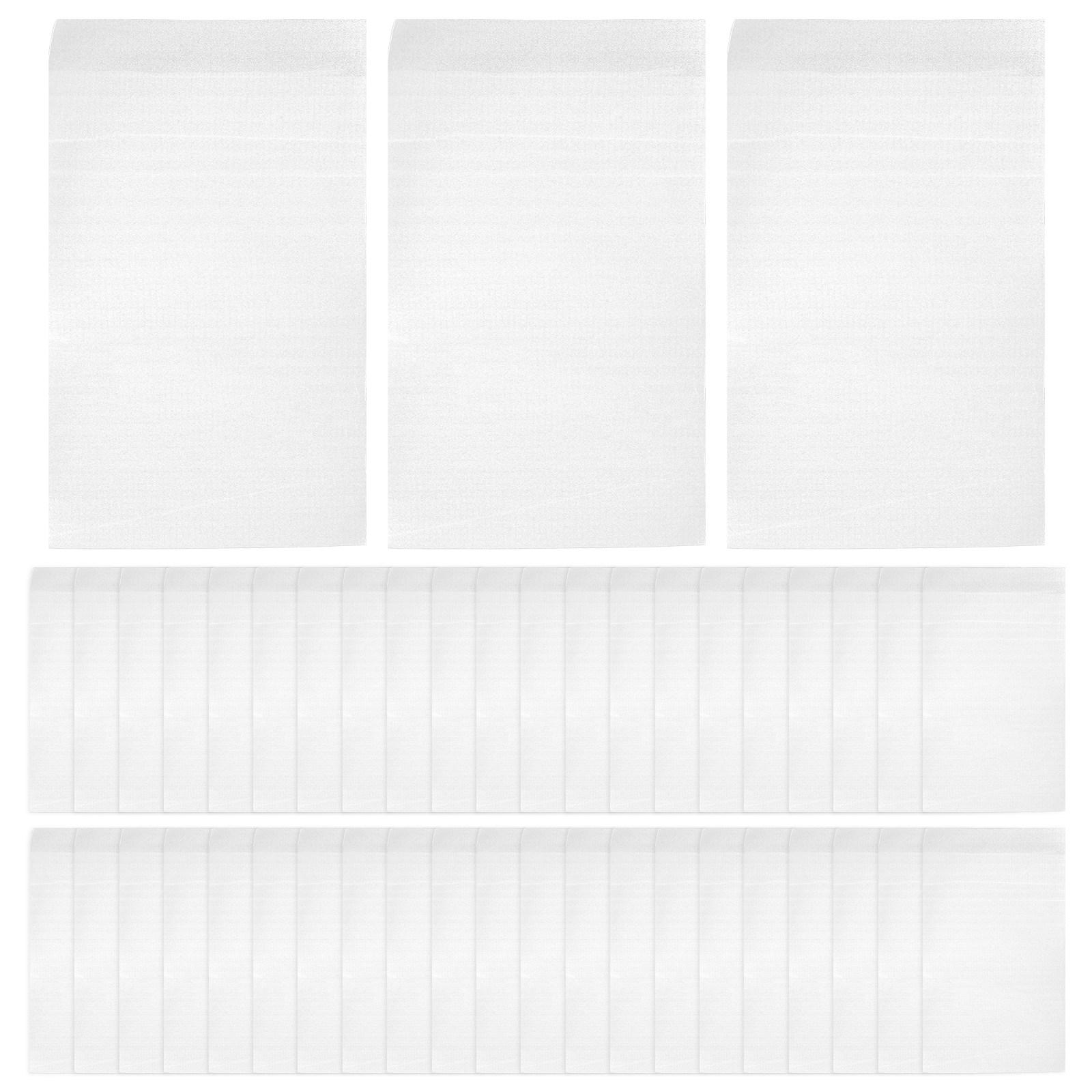 100Pcs Pearl Cotton Bags Versatile Packing Pouches Moving Supplies for Glassware Electronics Fragile Items Pouches for Moving 25X13X0.1CM