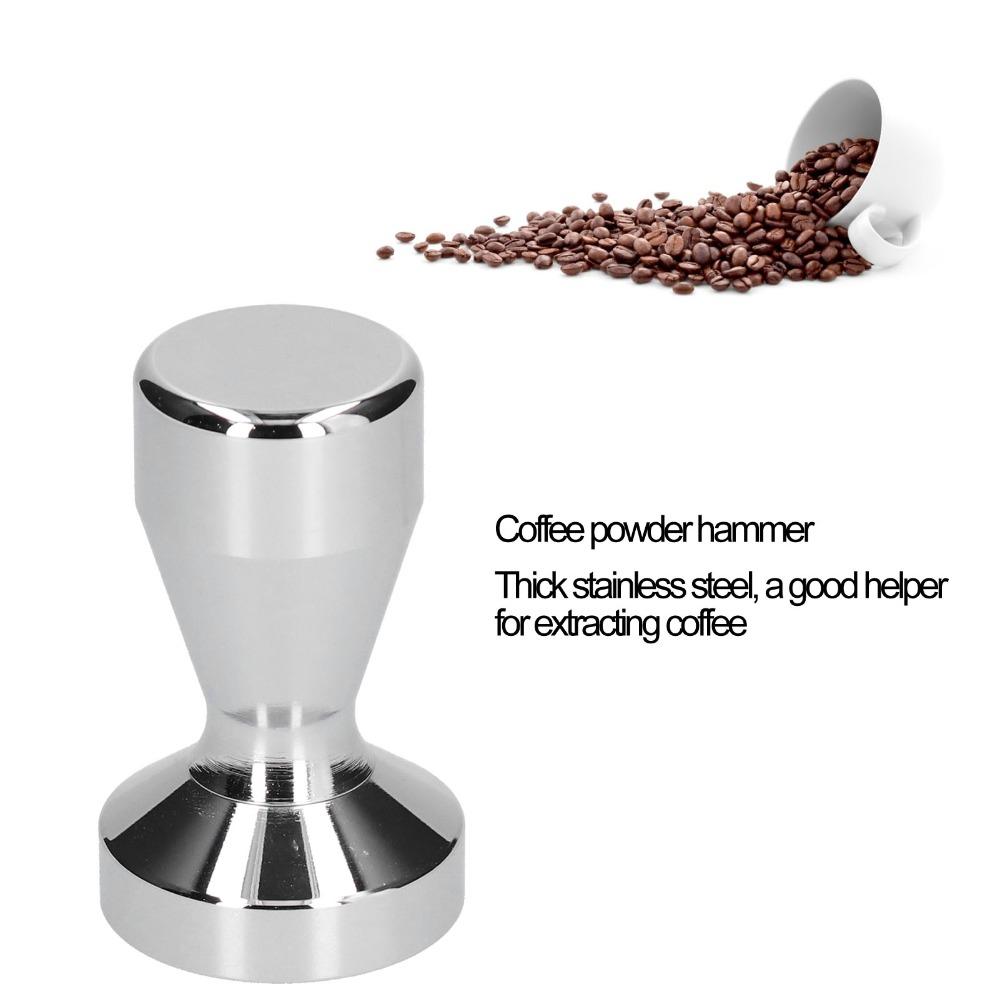 Stainless Steel Coffee Tamper Compact Size Coffee Powder Press Espresso Coffee Tamper Home Use