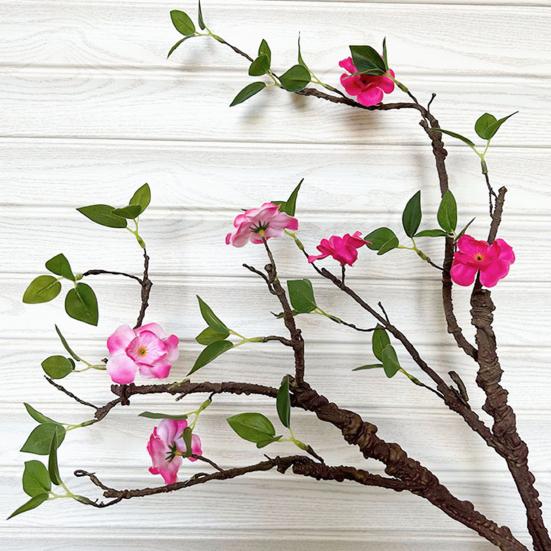 Artificial Flowers High Simulation Realistic Fake Flowers with Soft Petals And Green Leaves