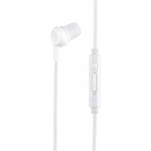 ELECOM Monaural Headphones (with Microphone) Canal C3520 White EHP-MC3520WH