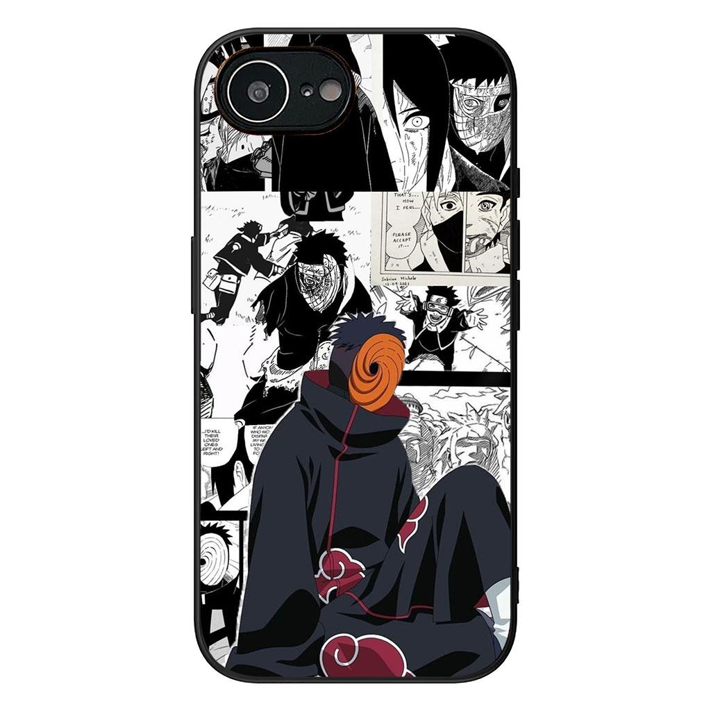 Tobi Sasuke Narutos Obito Uchiha Itachi Cover for Apple iPhone 17 16 11 Pro XS Max XR 6 7 8 Plus 16E SE 2020 Air 5 SE2 Case