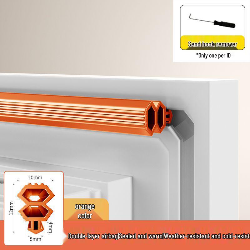 PVC Thermal Break Aluminum Window & Door Sealing Strip: Leakproof & Windproof for Winter