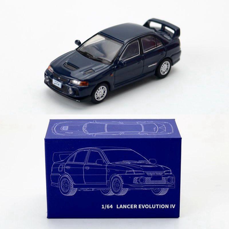 Autotype 1:64 Schaal Legering Mitsubishi Lancer Evo Iv Statisch Speelgoed Voor Verzamelaars En Kinderen