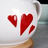 Large Porcelain Mug for Drinking Tea, Herbs, Coffee, Chocolate, Heating XL