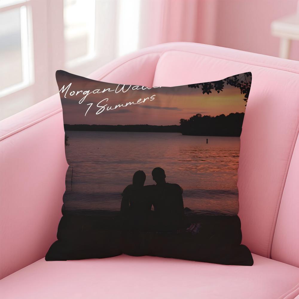 M-Morgan Wallen Kissenbezug Bequem Wendbar Ideal für Auto Sofa Schlafzimmer & Mehr