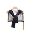 Navy Style Knitted Knot Scarf & Shawl for Women - Autumn/Winter Outerwear