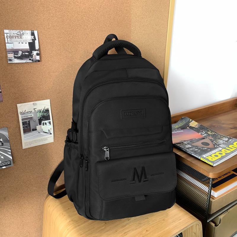 Large Capacity Men's and Women's Backpacks, College Students' Backpacks, Junior High School Students' Schoolbags, Women's Trendy Schoolbags