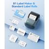 NIIMBOT B1 Label Maker Machine with Tape, Thermal Label Printer Easy To Use for Office, Home, Business, Came with One Roll White Label(2'' X1.18'')