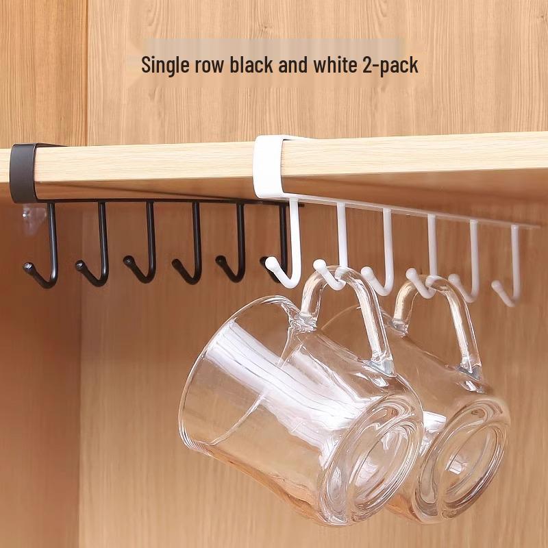 Wall-Mounted Coffee & Tea Cup Holder - Upside Down Mug Rack
