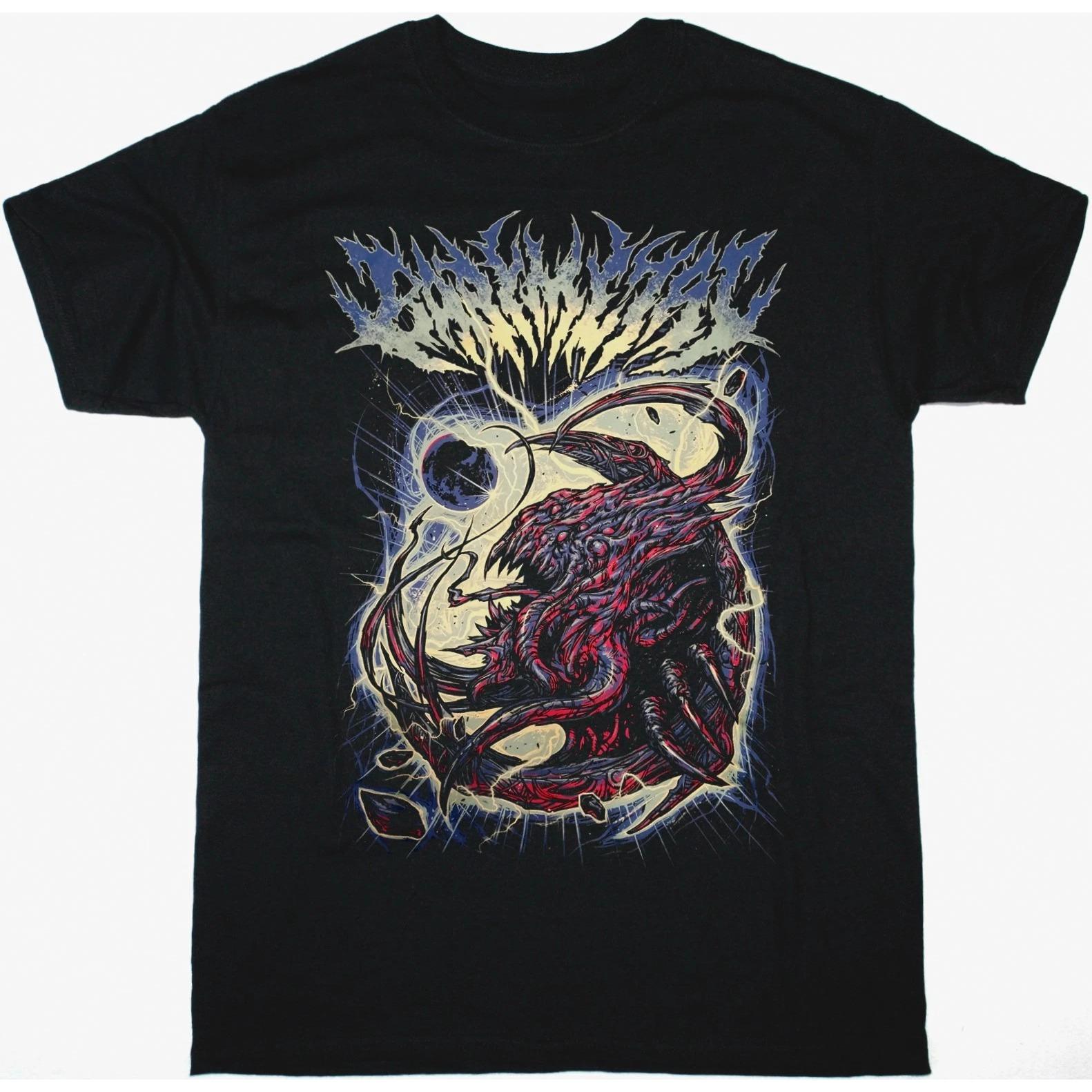ZX Summer Hot Sale BABYMETAL ALIEN TSHIRT TARIFFS INCLUDED Mens Round Neck Short Sleeves S