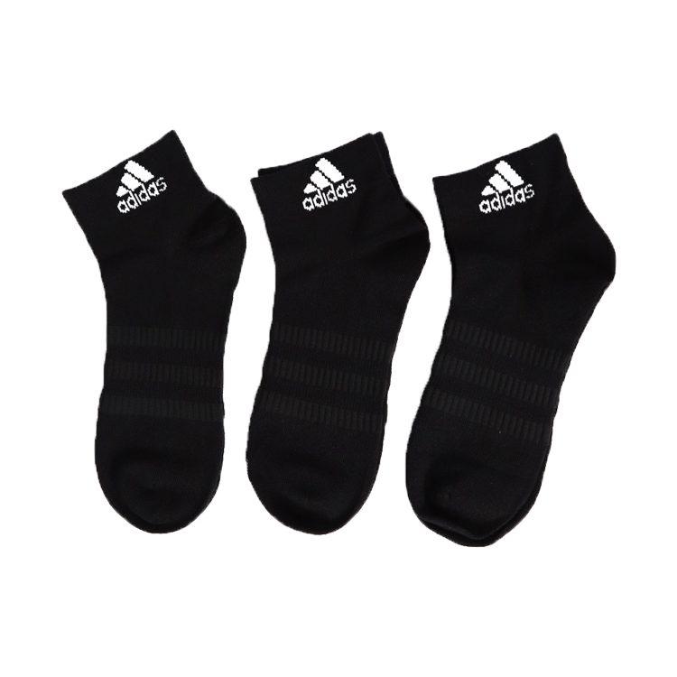 Adidas Basketball Socks Unisex Black Couple's DZ9436