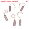 5 Pezzi 5X7X20Mm 5X8X20Mm 4.5X6.5X20Mm Alta Qualità Spazzola Spazzole Regolatore per Alternatore Auto Linea Uscita Posteriore