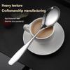 1Pc Coffee Stirring Spoon Cutlery Set Juice Gold Silver Tea Spoons Ice Cream Long Handle Scoop Tableware Kitchen Tools