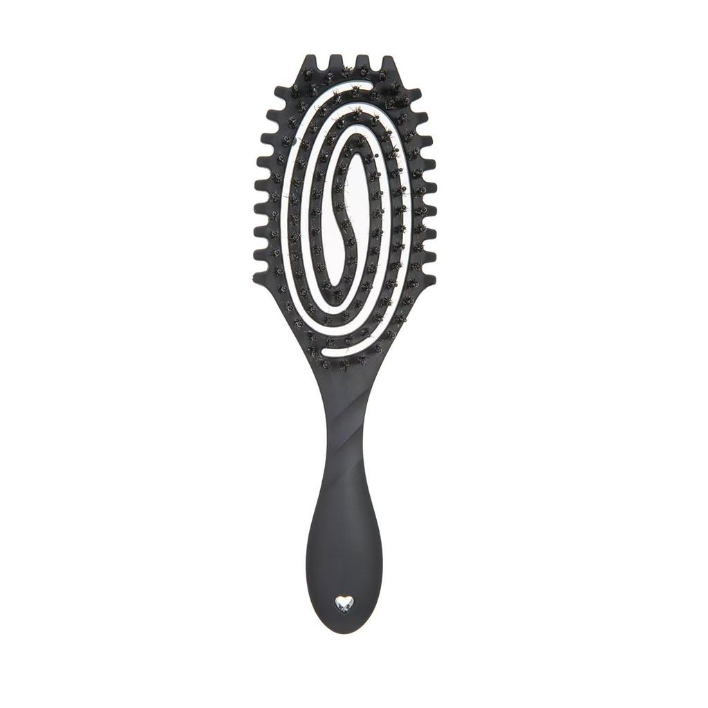 Cross-Border Bounce Large Wave Styling Comb - Fluffy, High Skull Top, Hollowed Rib Massage Brush