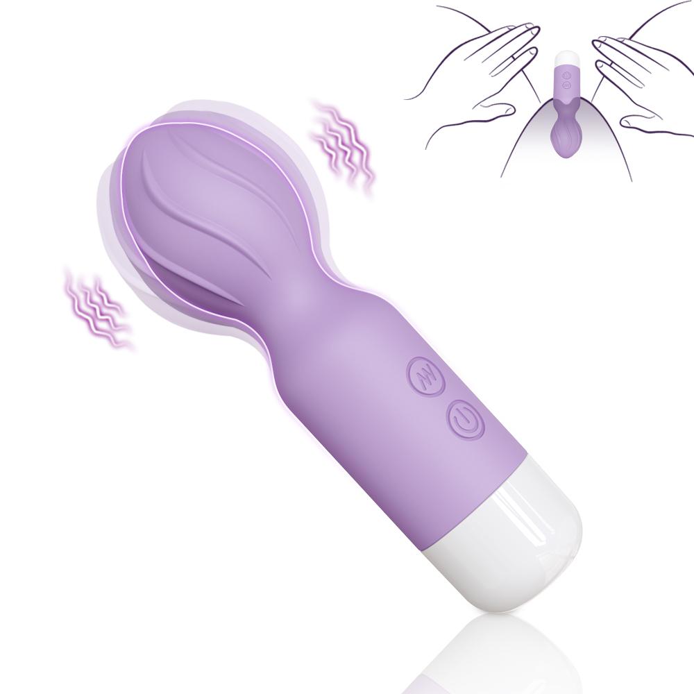 Mini AV Vibrator for Women Clitoris Stimulator Nipple G Spot Dildo Female Body Massage Vibrating Masturbation Adult Sex Toys