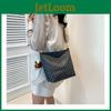 Stylish Korean Original Large Capacity Checkered Floral Pu Tote Bag For Summer 2024