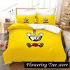 Cartoon Mugman Cuphead Bedding Set Duvet Cover Bed Set Quilt Cover Pillowcase Comforter king Queen Size Boys Adult Bedding Set
