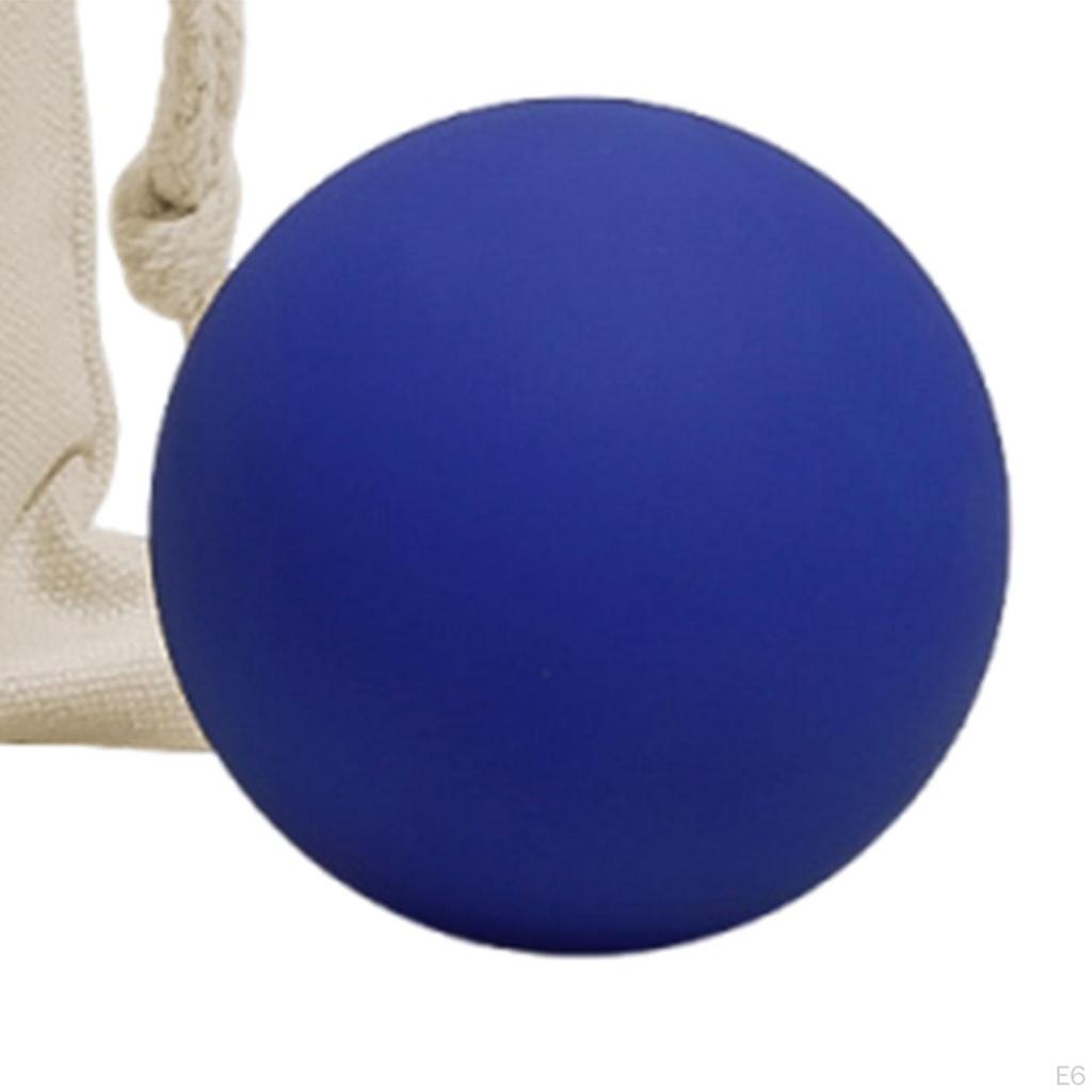 2 stück Massage Bälle Fasciitis Ausrüstung Tragbare Zurück mit Lagerung Tasche Yoga