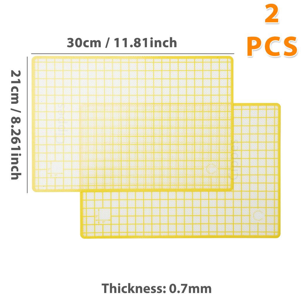 1PC, 2PCS Silicone Baking Mats for Oven, 2 Sizes 30/42cm, Non Stick & Heat Resistant Bakeware Sheets, for Cookie, Macaron, Bread