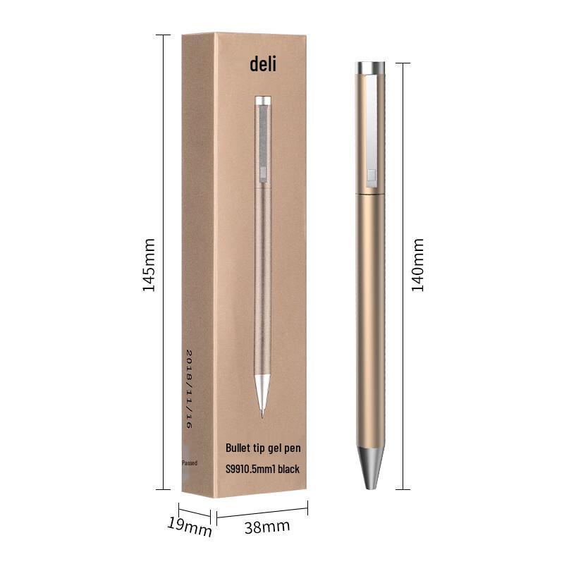 Deli S99 0.5mm Bullet Tip Gel Pen