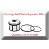 Lot of 3 FD4596 Fuel Filter Fits: Ford F & E Series 7.3L Powerstroke Diesel