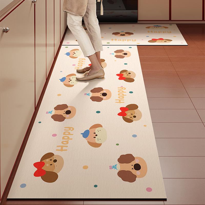 

Cartoon Kitchen Diatomaceous Absorbent Non-Slip Floor Mat 40*60cm