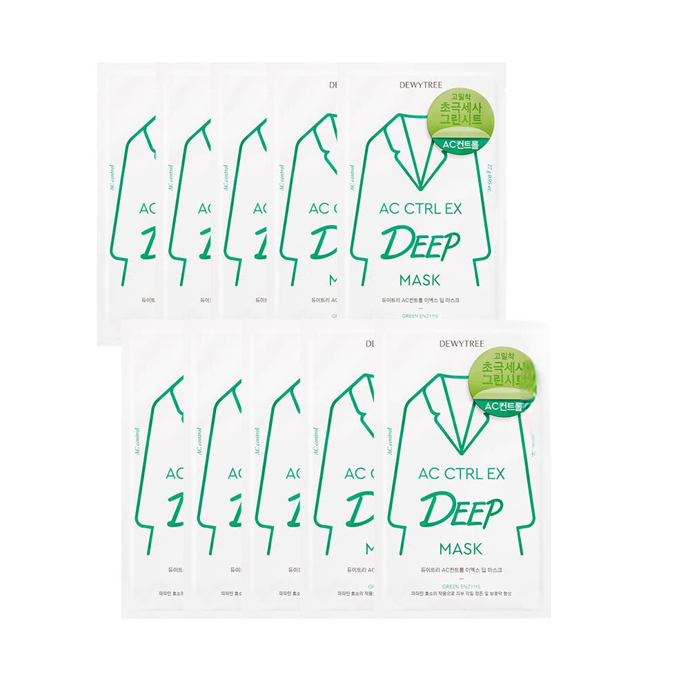 

Dewytree AC Control EX Deep Mask Sheet 10 Sheets