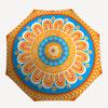 1pc Mandala Automatic Open/close Folding Umbrella, Compact Portable Travel Umbrella, Durable Construction Yy251230100
