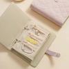 Stylish PU leather Jewelry Box, Portable Velvet Pouch with Clear Zipper, Ideal Women's Gift 1PC